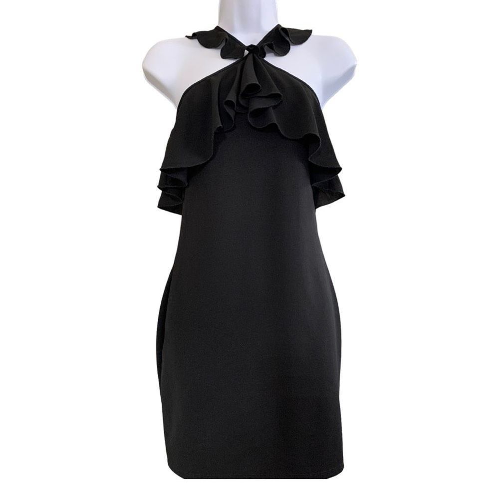 Zara Basics Black Dress Size S